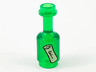 Minifigure, Utensil Bottle with Tan Paper Roll Pattern