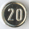 Minifigure, Utensil Coin Type 1 with 20 Mark
