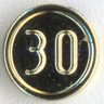 Minifigure, Utensil Coin Type 1 with 30 Mark
