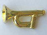 Minifigure, Utensil Musical Instrument, Bugle / Trumpet