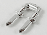 Minifigure, Weapon Knives, 2 on Sprue