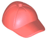 Minifigure, Headgear Cap - Short Curved Bill with Seams and Hole on Top