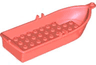 Boat, 14 x 5 x 2 with Oarlocks without Hollow Inside Studs