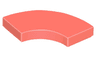 Tile, Round Corner 2 x 2 Macaroni