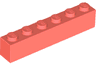 Brick 1 x 6