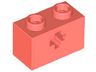 Technic, Brick 1 x 2 with Axle Hole