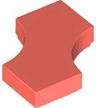 Tile, Modified 2 x 2 with 2 1 x 1 Curved Cutouts (Double Arrow)