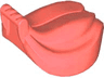Duplo Bananas - Ridged Handle, Round Bottom Tube