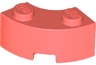 Brick, Round Corner 2 x 2 Macaroni with Stud Notch and Reinforced Underside