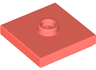 Plate, Modified 2 x 2 with Groove and 1 Stud in Center (Jumper)