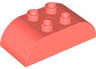Duplo, Brick 2 x 4 Slope Curved Double