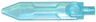 Minifigure, Weapon Sword, Blade with Bar End