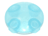 Plate, Round 2 x 2 with Rounded Bottom (Boat Stud)