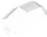 Windscreen 4 x 4 x 4 2/3 with Bar Handle