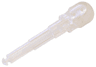 Projectile Arrow, Solid Shaft with  Round End with 4 Notches