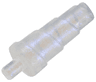 Minifigure, Spiral Unicorn Horn with Small Pin