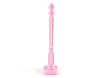 Support 2 x 2 x 7 Lamp Post, 6 Base Flutes