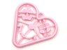 Belville, Clothes Accessories - Complete Sprue - Small Bows and Hairband