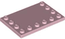 Tile, Modified 4 x 6 with Studs on Edges