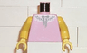 Torso Paradisa White Lace Collar Pattern / Yellow Arms / Yellow Hands