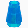 Cone 1 x 1 with Top Groove