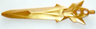 Large Figure Weapon, Sword Sir Danju with Axle