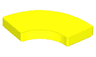 Tile, Round Corner 2 x 2 Macaroni