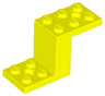Bracket 5 x 2 x 2 1/3 with 2 Holes and Bottom Stud Holder
