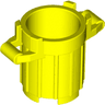 Container, Trash Can with 4 Cover Holders