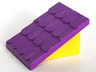 Duplo Roof Sloped 30 4 x 4 with Shingles Profile and Yellow Base