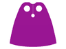 Minifigure Cape Cloth, Standard - Traditional Starched Fabric - 4.0cm Height