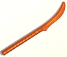 Minifigure, Weapon Sword, Elven Warrior Blade with Long Hilt