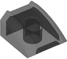 Slope, Curved 2 x 2 Lip