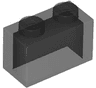 Brick 1 x 2 without Bottom Tube