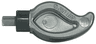 Wave Rounded Straight Single with Small Pin End (Candle Flame)