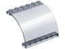 Panel 6 x 5 x 3 1/3 Curved Top