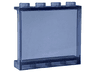 Panel 1 x 4 x 3 with Side Supports - Hollow Studs