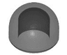 Brick, Round 1 x 1 x 2/3 Dome Top