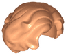 Minifigure, Hair Female Short, Wavy with Side Part