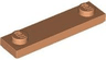 Plate, Modified 1 x 4 with 2 Studs with Groove