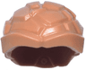 Minifigure, Headgear Head Top, Cracked Rock with Thick Rounded Eyebrows
