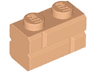 Brick, Modified 1 x 2 with Masonry Profile