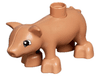 Duplo Pig Adult, Eyes Squared Pattern