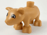 Duplo Pig Adult, Eyes Semicircular Pattern