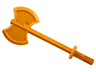 Large Figure Weapon, Axe Rascus (Nestlé Promotional) with Axle
