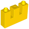 Duplo, Brick 1 x 4 x 2 with 2 Top Cutouts