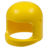 Minifigure, Headgear Helmet Space / Town with Thick Chin Strap - with Visor Dimples