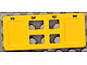 Duplo Door / Window Pane 1 x 3 x 5 with Four Panes
