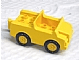 Duplo Car with 2 x 2 Studs and Yellow Base