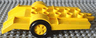 Duplo Trailer with Ramp and 2 x 5 Studs
